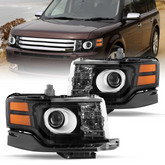 VehicleAid Headlights For 2009-2012 Ford Flex HID/Xenon